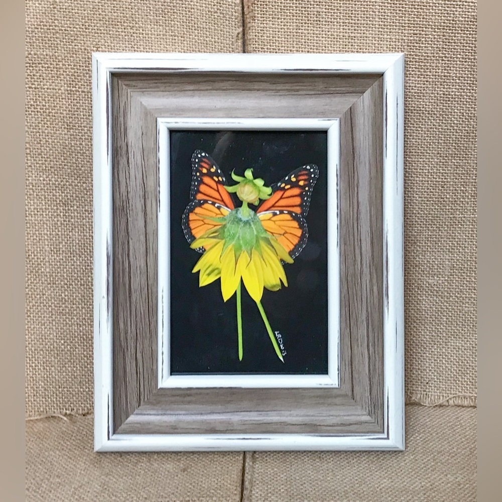 Monarch Butterfly Fairy Digital Art Lori R Davis Whimsical Goblin Gremlin Core